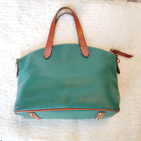 Dooney & Bourke Satchel Set with Medium Wristlet & Extra Strap - Picture 3 of 14